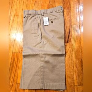 NWT Lands' End Khaki Shorts